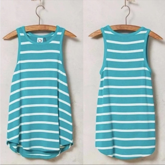 ANTHROPOLOGIE Akemi + Kin Fiza Striped Tank Lot MP - Picture 2 of 6